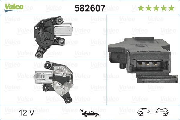 Motore tergicristallo - 582607 VALEO